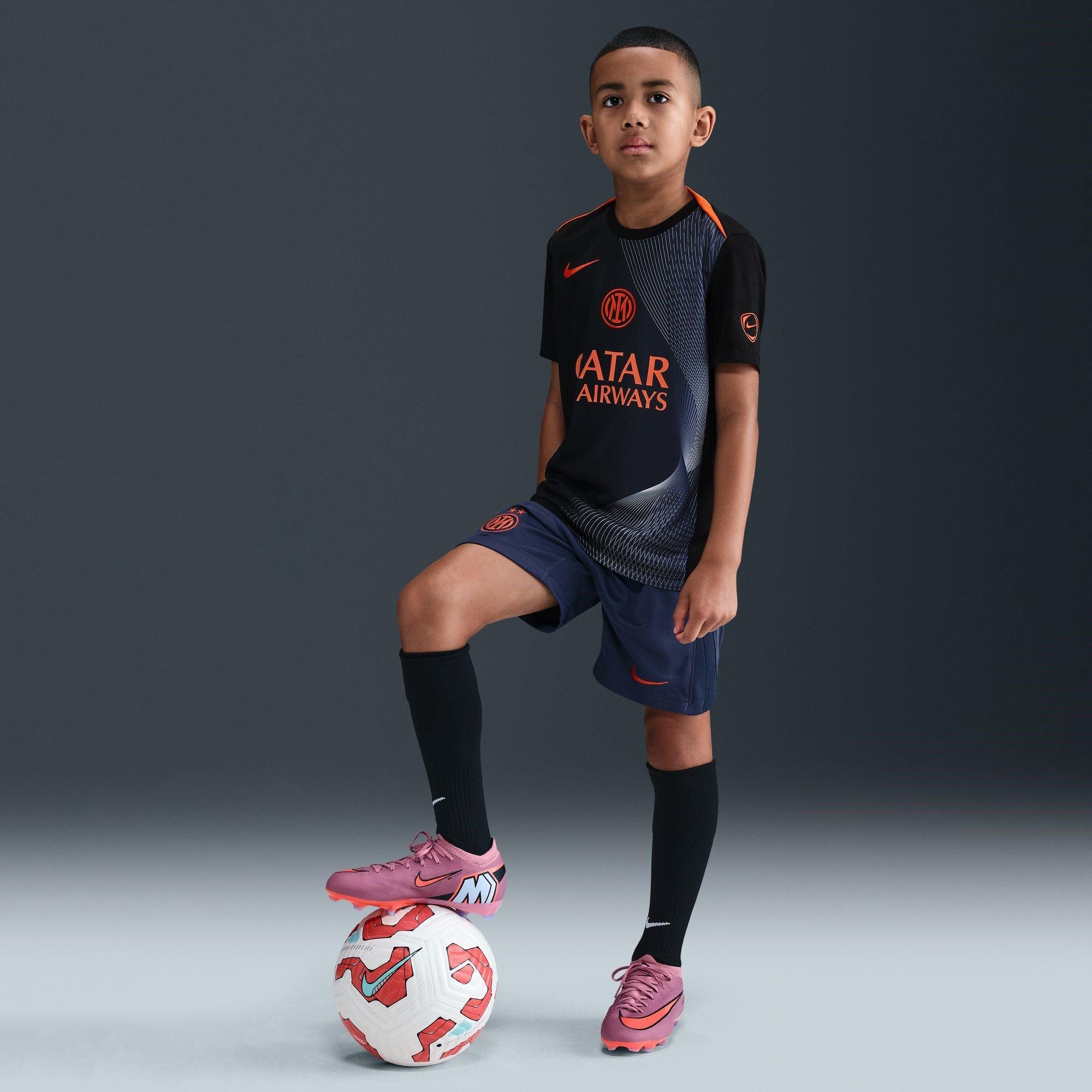 Negro/Azul - Nike - Inter Milan Pre Match Shirt 2025 2026 Juniors - 7