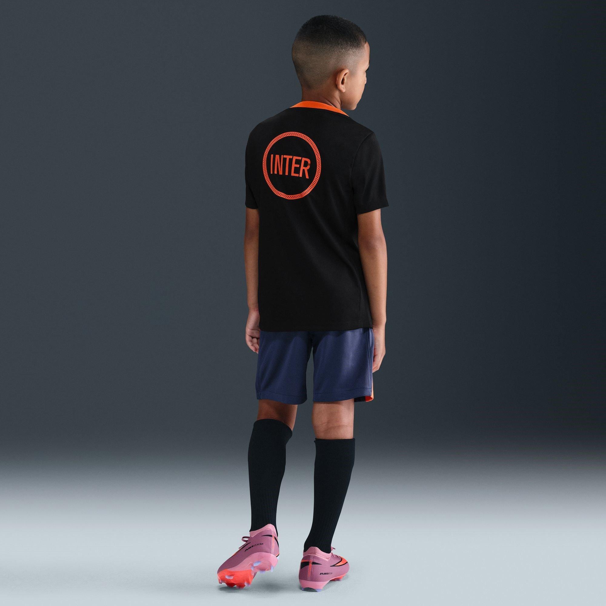 Negro/Azul - Nike - Inter Milan Pre Match Shirt 2025 2026 Juniors - 8