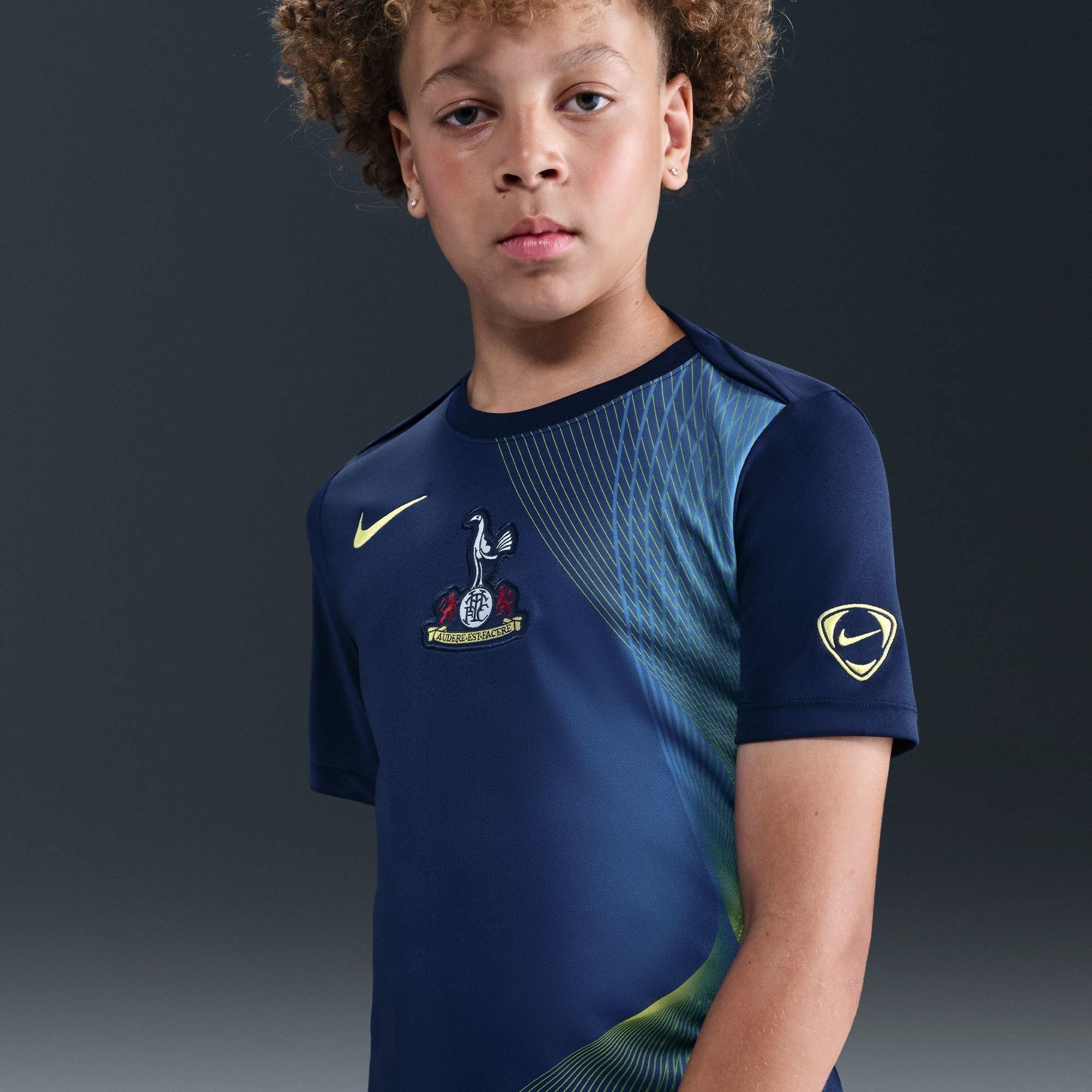 Blue/Yellow - Nike - Tottenham Hotspur Third Pre-Match Shirt 2025 2026 Juniors - 6