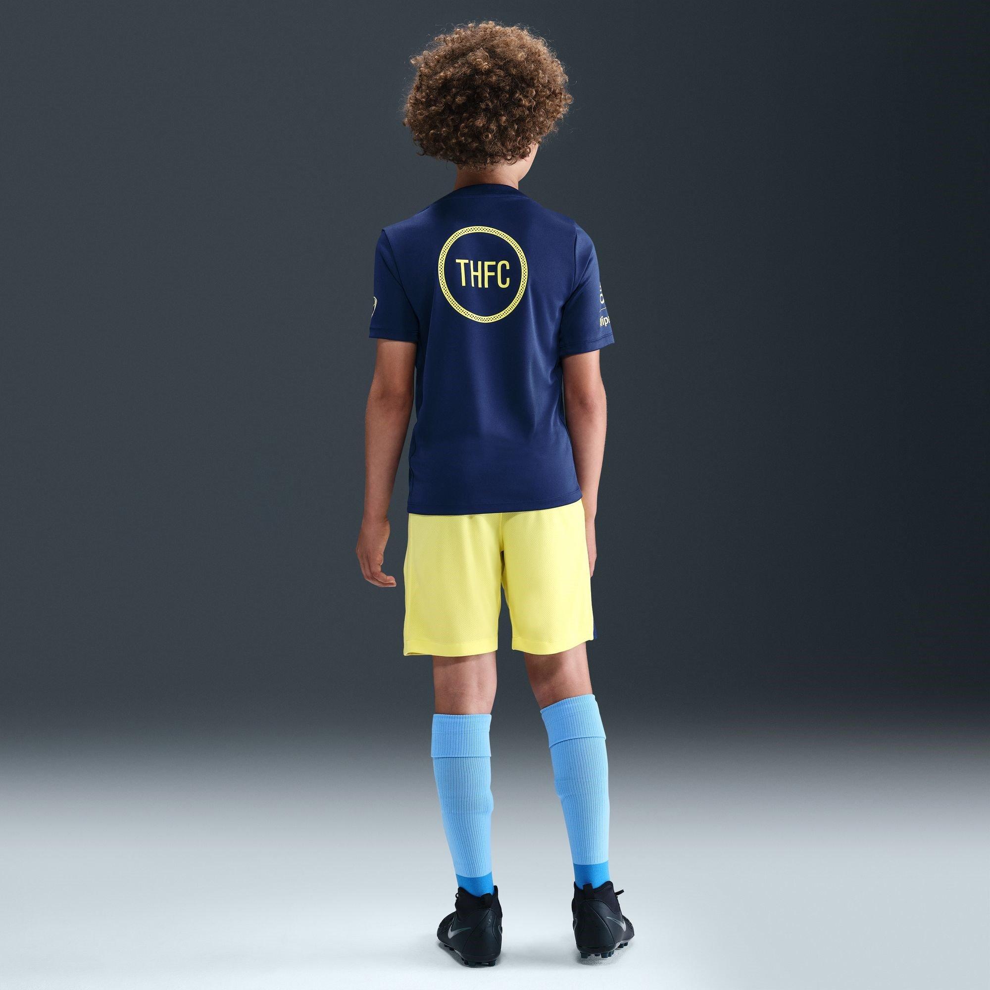 Blue/Yellow - Nike - Tottenham Hotspur Third Pre-Match Shirt 2025 2026 Juniors - 8