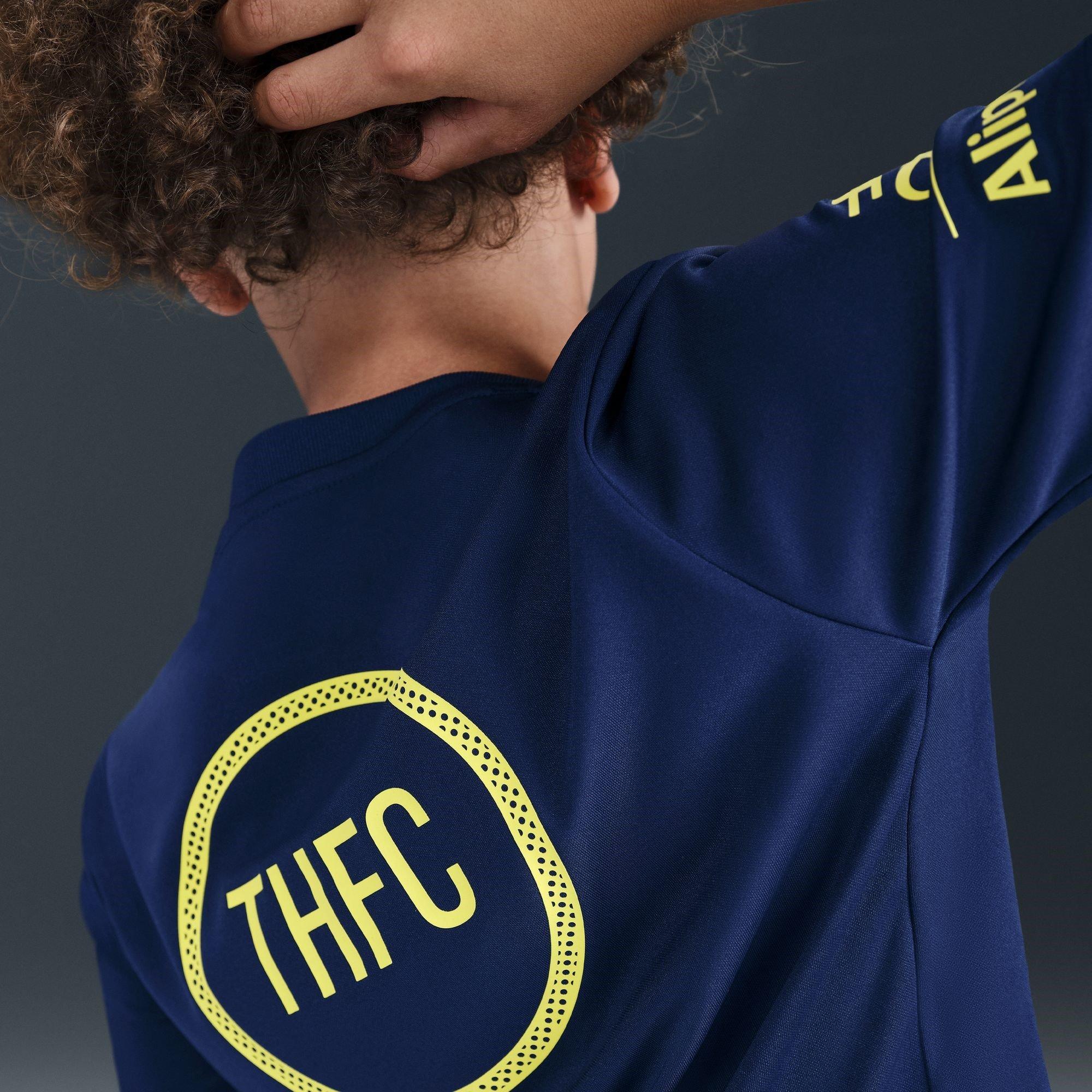 Blue/Yellow - Nike - Tottenham Hotspur Third Pre-Match Shirt 2025 2026 Juniors - 9
