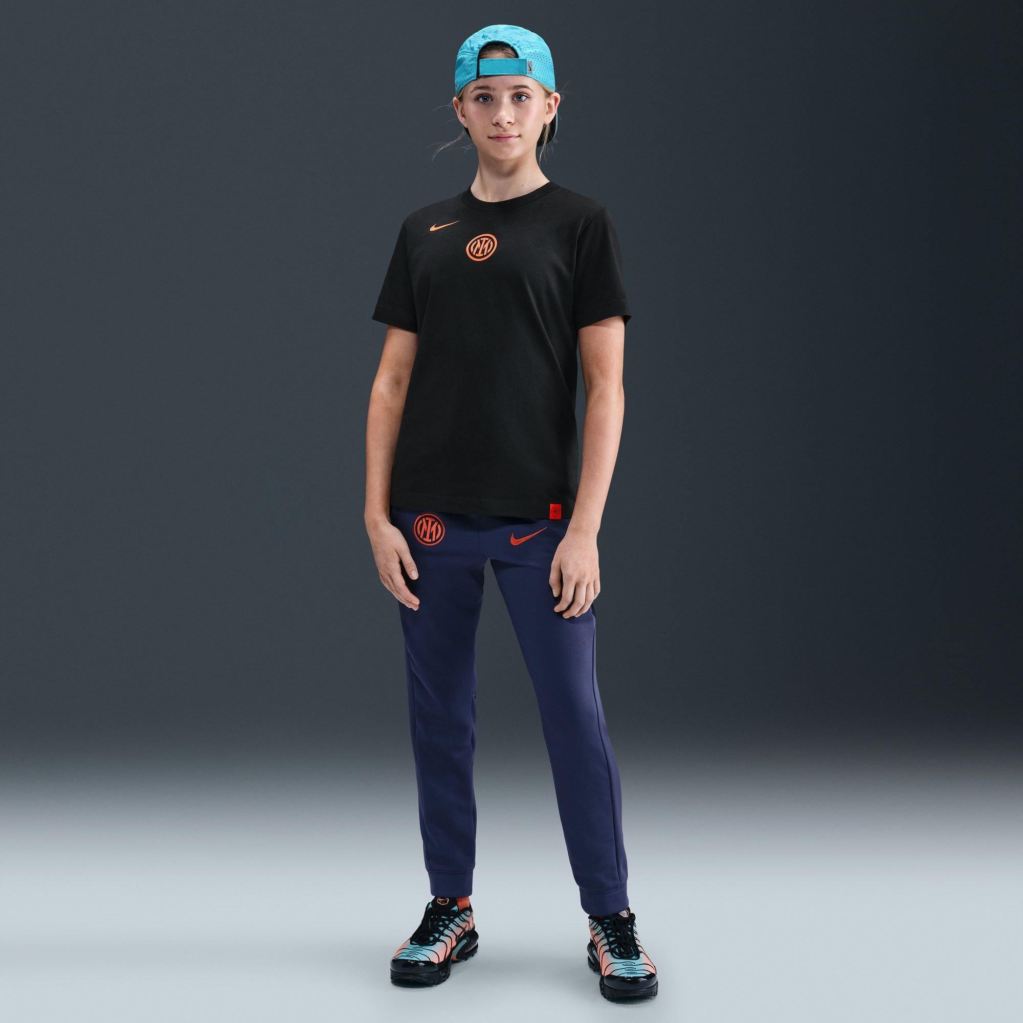 Black - Nike - Inter Milan T90 Remix T-Shirt Juniors - 7