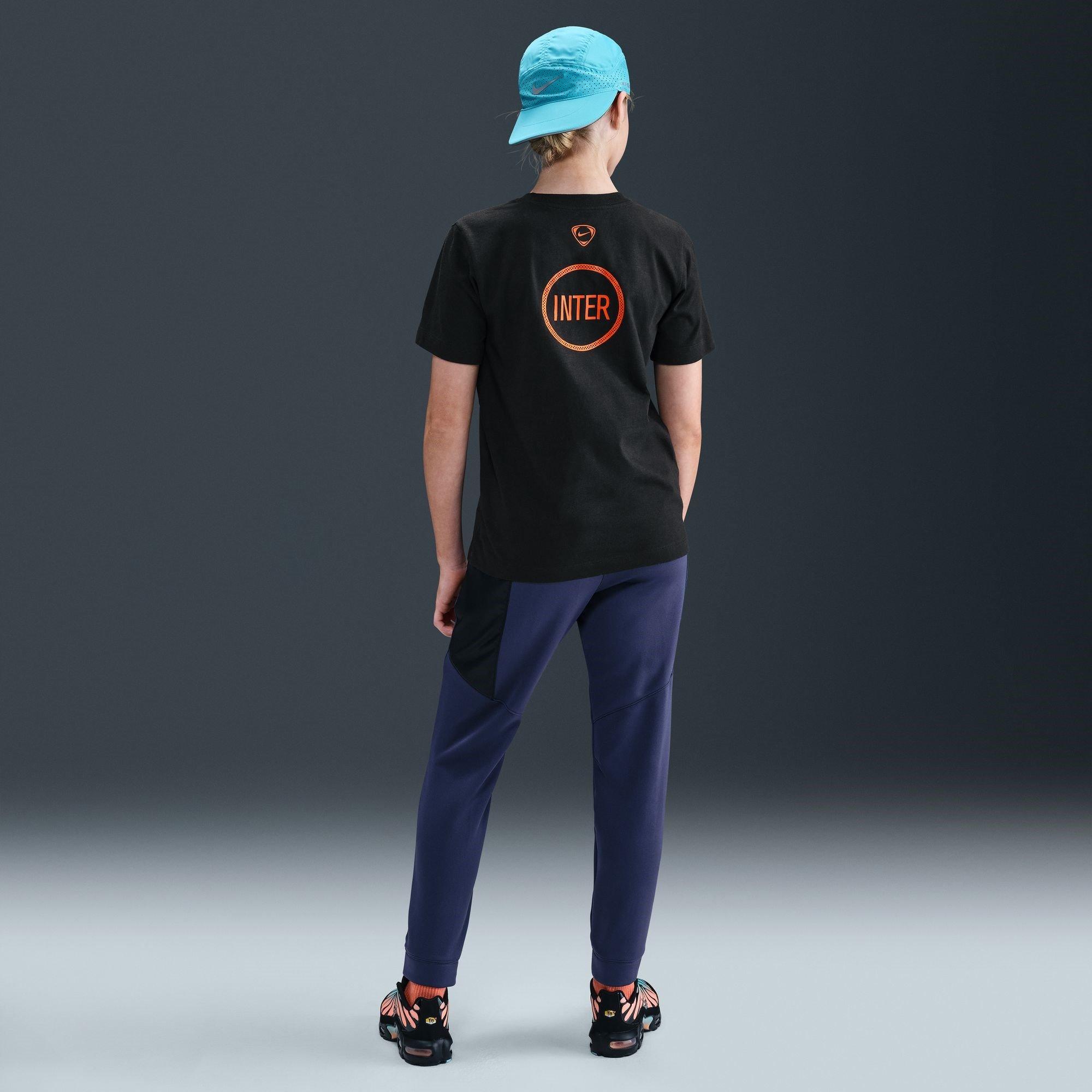 Black - Nike - Inter Milan T90 Remix T-Shirt Juniors - 8