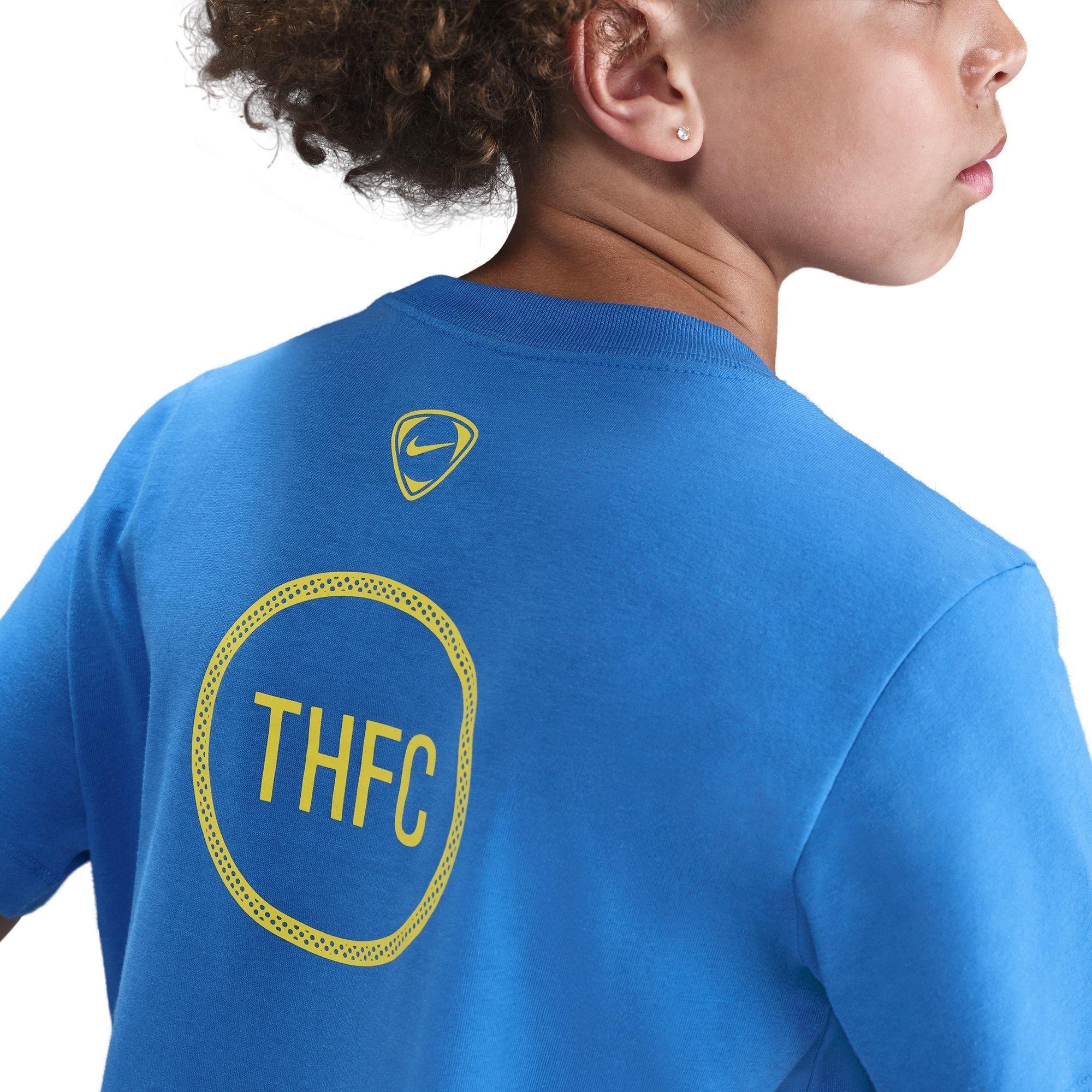 Blue - Nike - Tottenham Hotspur T90 Remix T-Shirt Juniors - 2