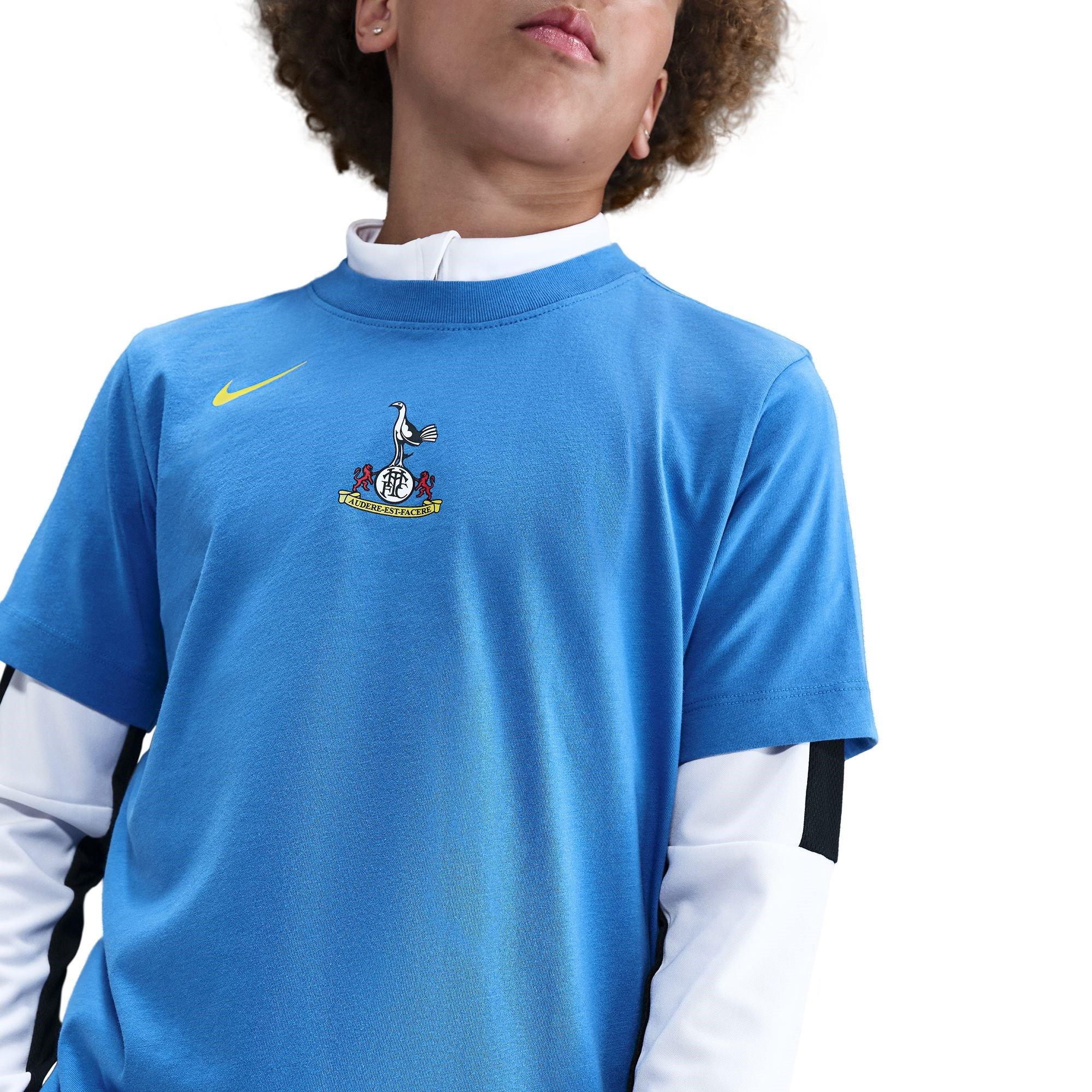 Blue - Nike - Tottenham Hotspur T90 Remix T-Shirt Juniors - 5