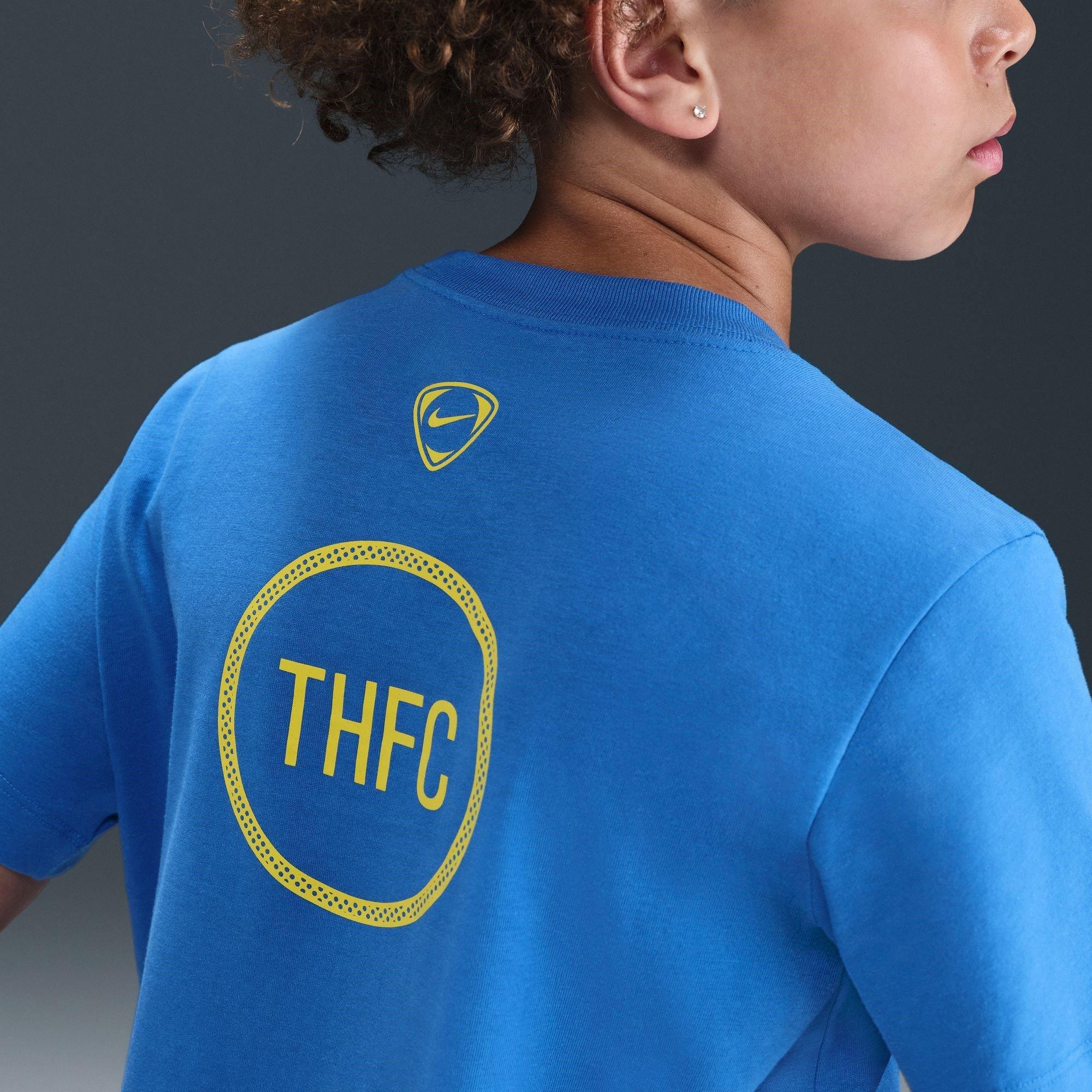 Blue - Nike - Tottenham Hotspur T90 Remix T-Shirt Juniors - 9