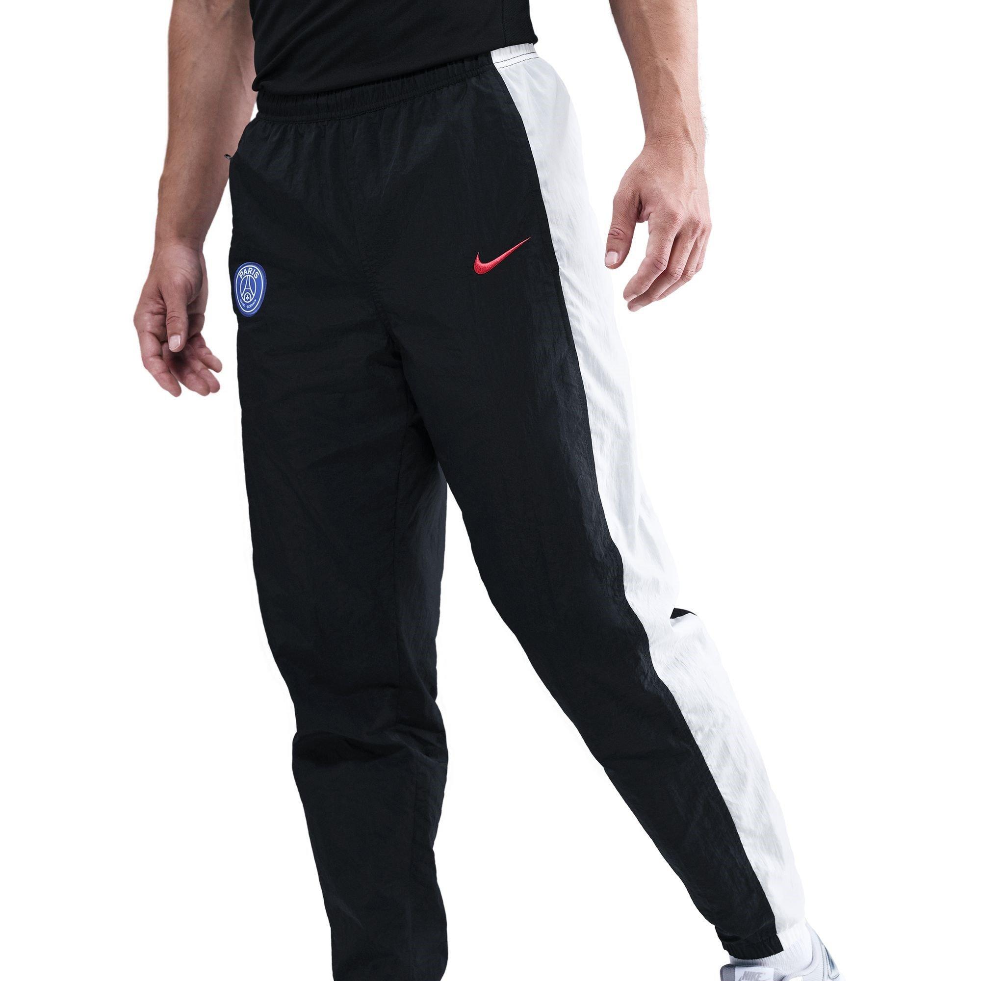 Nike Men's Psg T90 Tracksuit Bottoms - Black/White - S