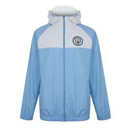 Source Lab Manchester City FC Licensed Rain Jacket 2022/2023 Mens