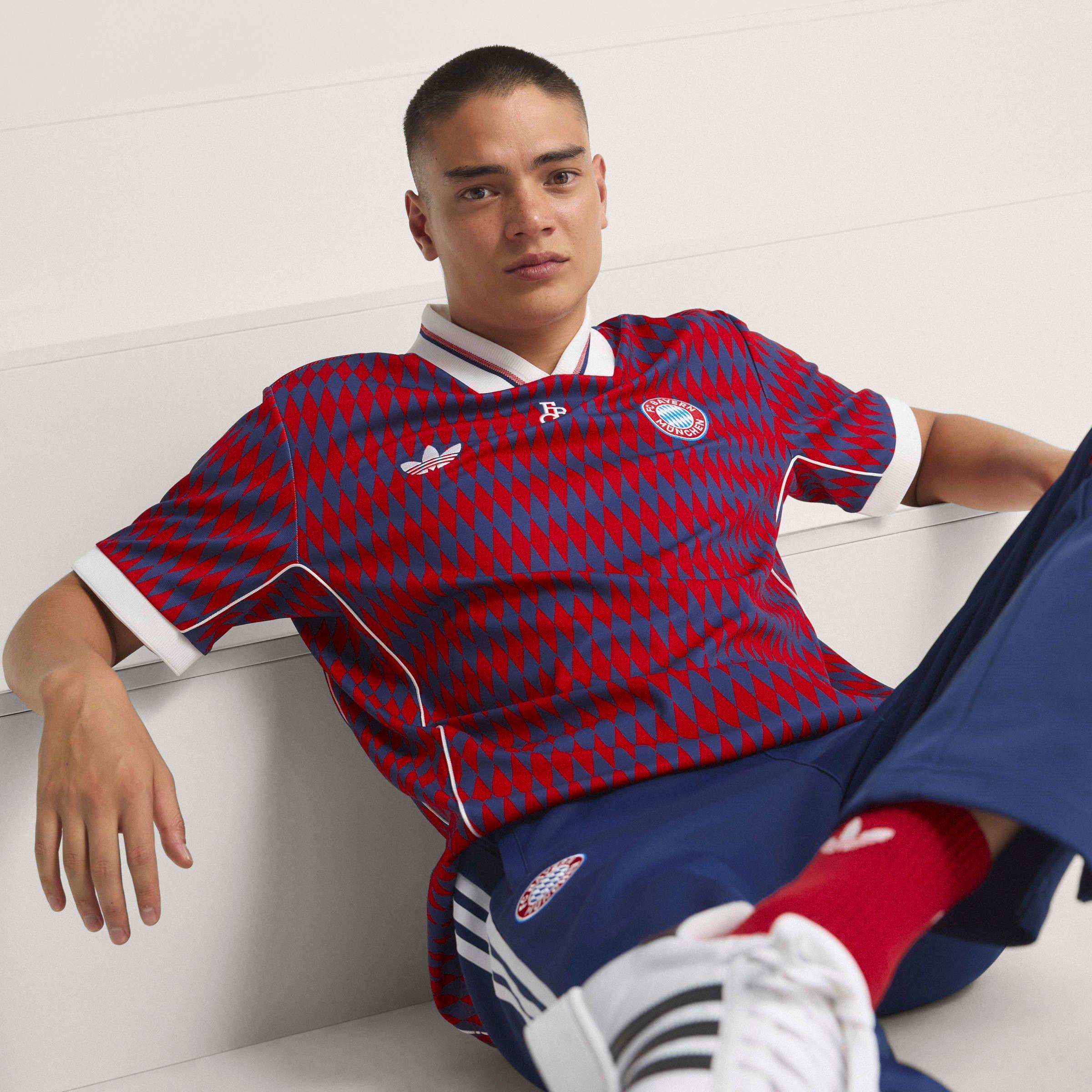 Rood/Blauw - adidas - FC Bayern Munich LFSTLR Shirt 2025 2026 Men’s - 9