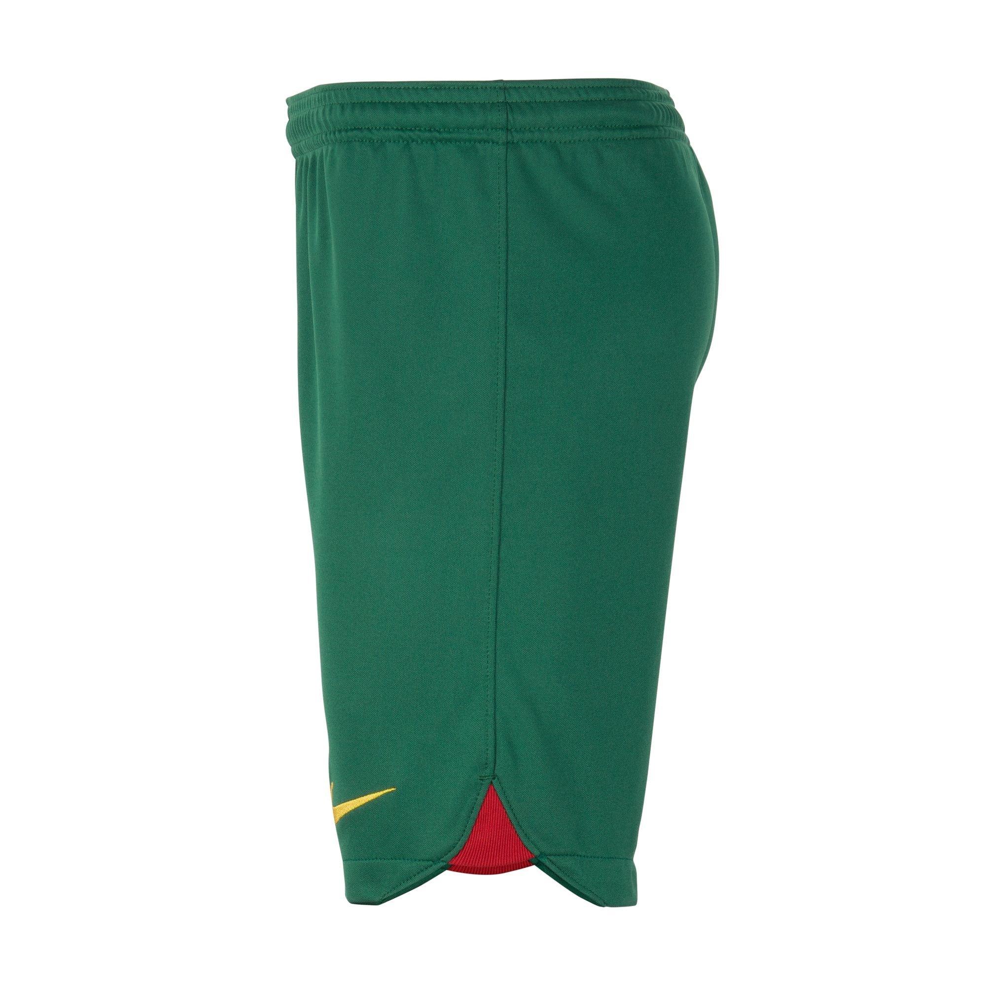 Grün - Nike - Portugal Home Shorts 2022 Junior - 3