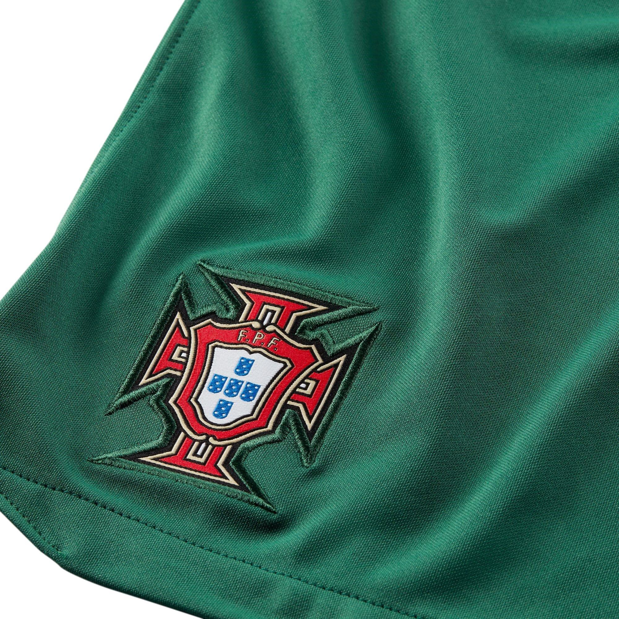 Grün - Nike - Portugal Home Shorts 2022 Junior - 4