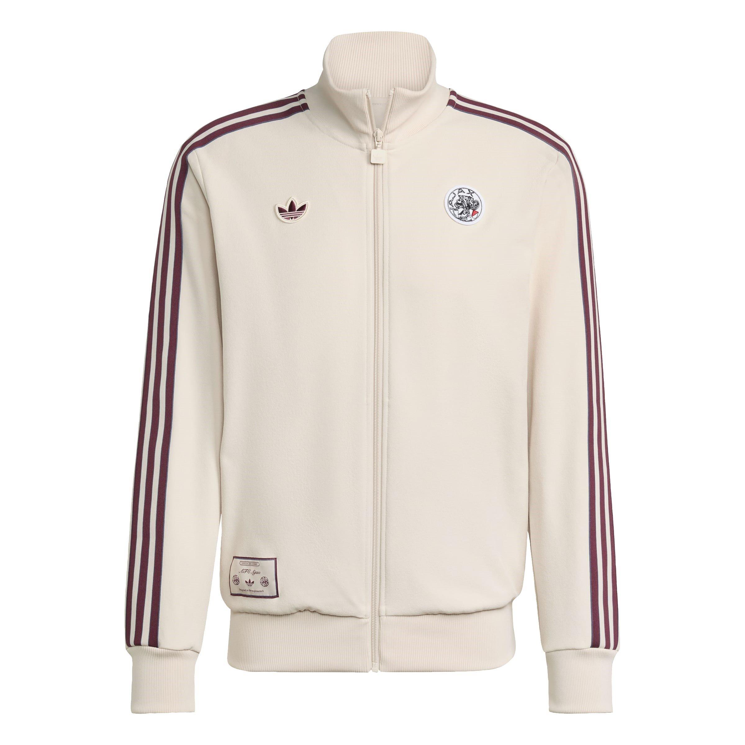adidas Ajax Originals Icon Tracksuit Top Adults | Sports Direct