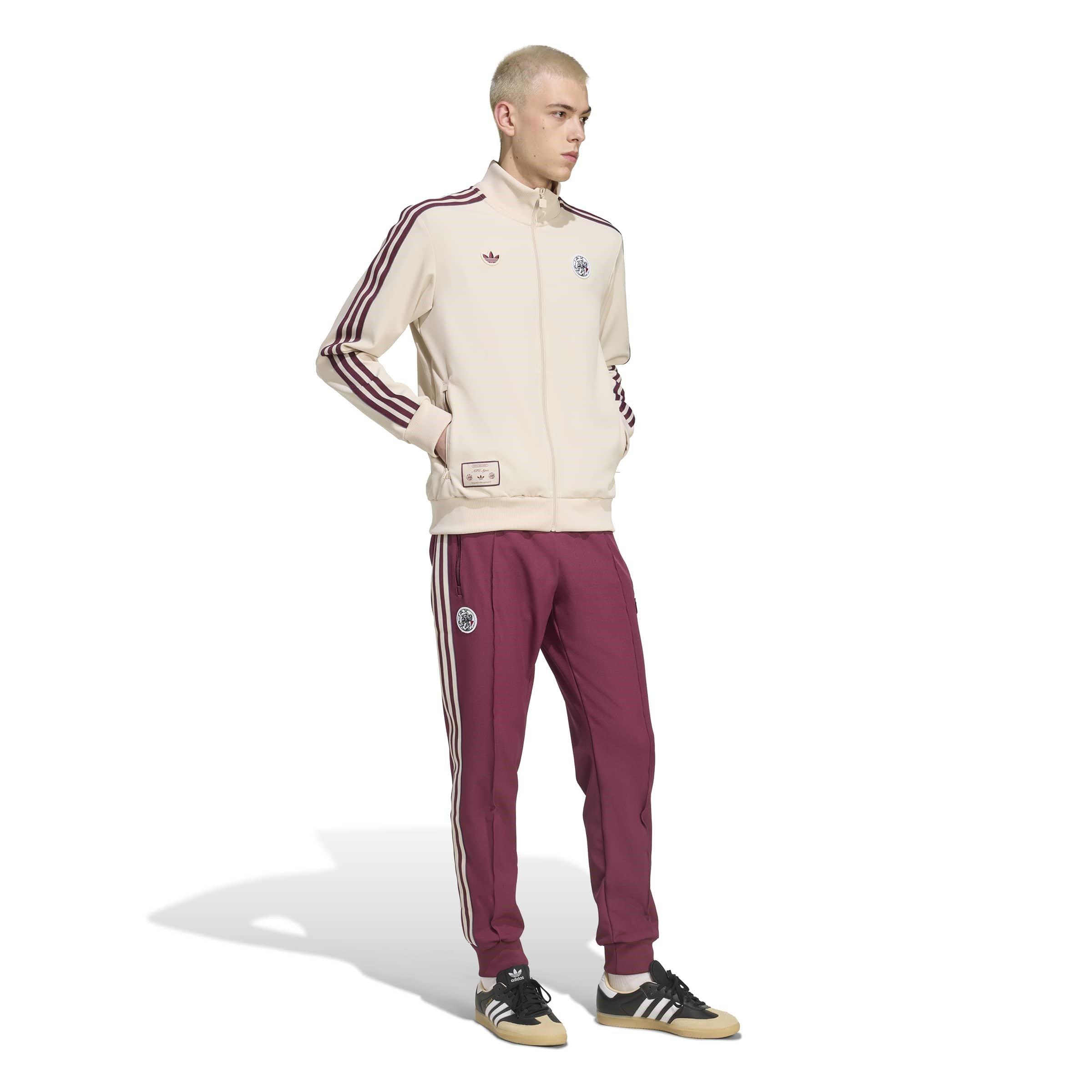 Hvid - adidas - Ajax Originals Icon Tracksuit Top Adults - 6