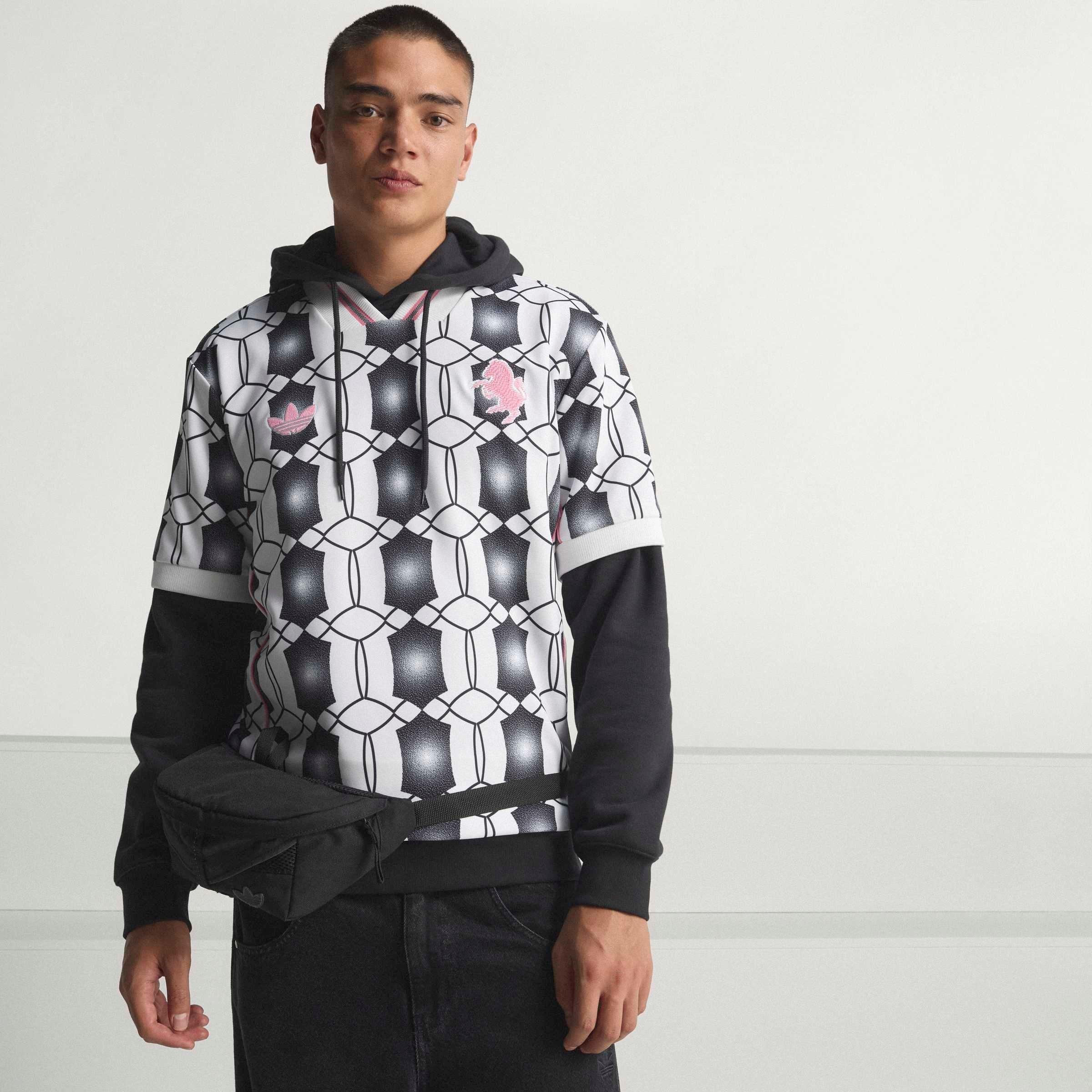 White/Black - adidas - Juventus LFSTLR Shirt 2025 2026 Mens - 14