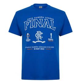 Castore Rangers Europa League Final T-Shirt