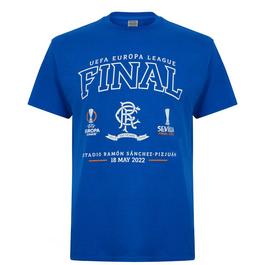 Castore Rangers Europa League Final T Shirt