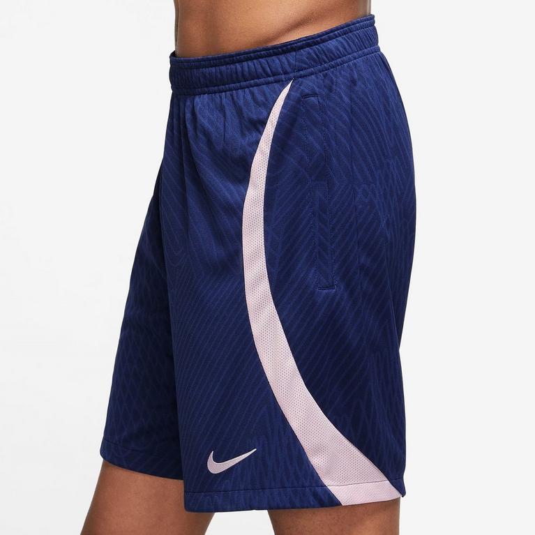 Bleu/Rose - Nike - Kappas Logo Tape Essential Cotton Nylon shorts high-waisted - 3