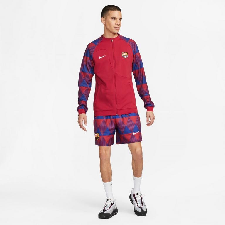 Rouge/Blanc - Nike - co-ord relaxed shorts nike in green with logo print - 8