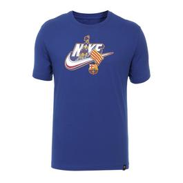 Nike Barcelona Futura T shirt 2023 2024 Adults