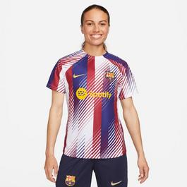 Nike Barcelona Pre Match Home Shirt 2023 2024 Womens