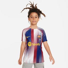 Nike Barcelona Pre Match Home Shirt 2023 2024 Juniors