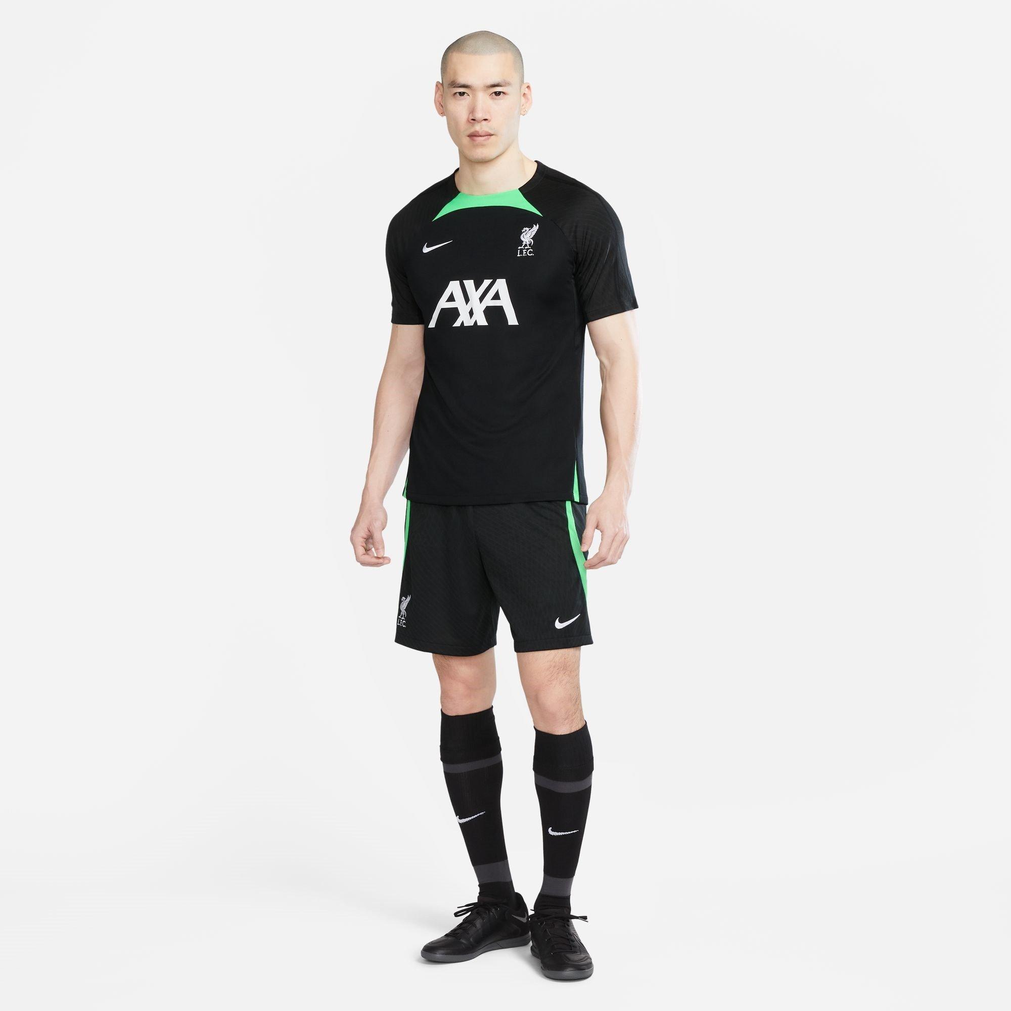 Black/Green - Nike - Liverpool Strike Shorts 2023 2024 Adults - 8