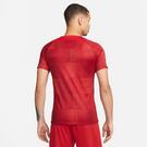 Rouge/Blanc - Nike - leaf-print cotton T-shirt Bianco - 2