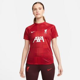 Nike Liverpool Home Pre-Match 2023 2024 Top Womens