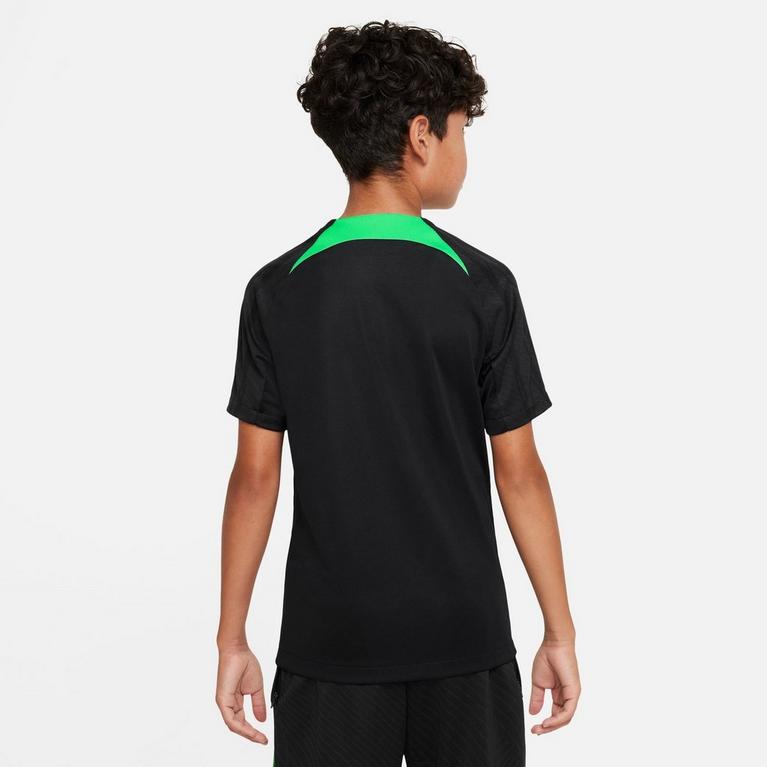 Noir/Vert - Nike - Langærmet Uld Merino T-shirt Core - 4