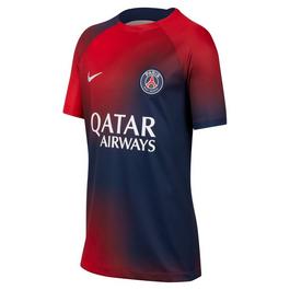 Nike Paris Saint Germain Pre Match Home Shirt 2023 2024 Juniors