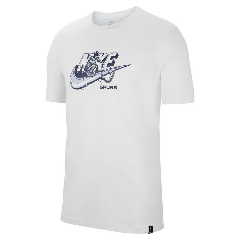 Blanc - Nike - DKNY chest-logo crewneck T-shirt Weiß - 1
