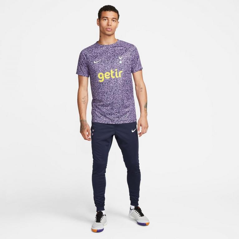 Marine/Hologramme - Nike - T-shirt padded Sans Manches Workout Ready Activchill - 7