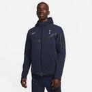 Marine/Violet - Nike - Tottenham Hotspur Tech Fleece Hoodie 2023 2024 Adults - 1