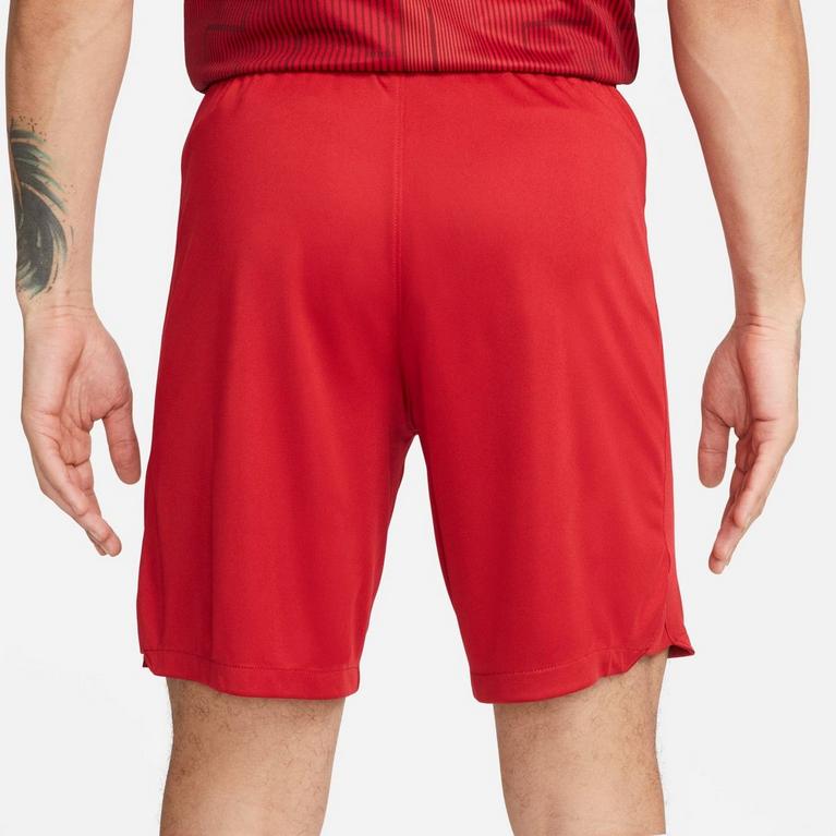Rojo/Blanco - Nike - Liverpool Home Shorts 2023 2024 Adults - 2