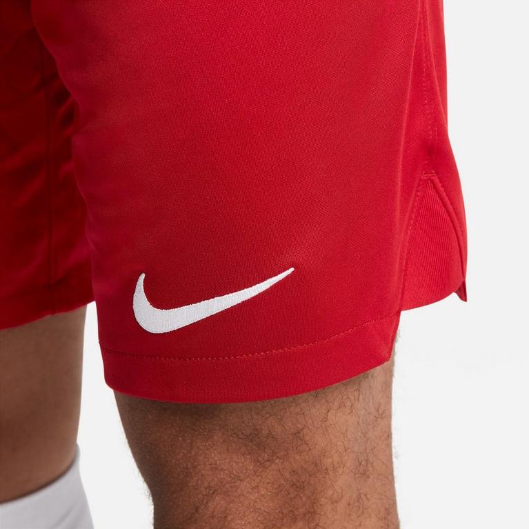 Rojo/Blanco - Nike - Liverpool Home Shorts 2023 2024 Adults - 5