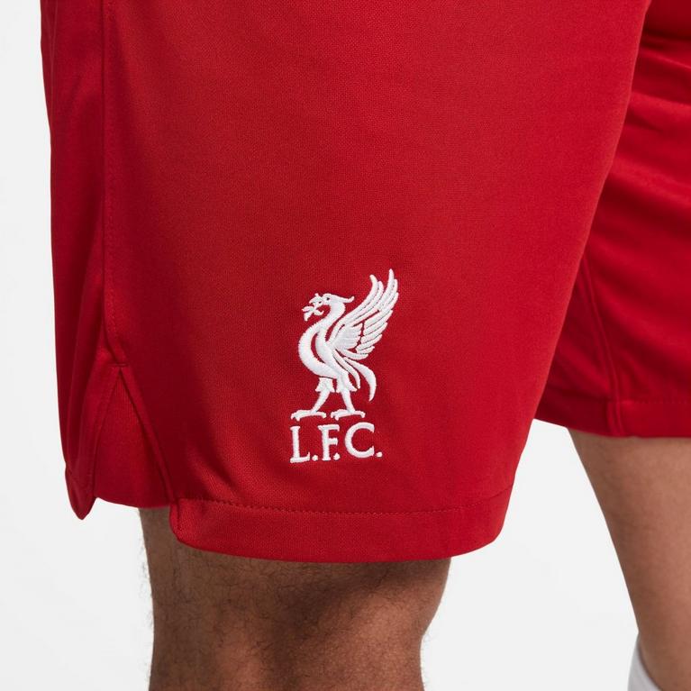 Rojo/Blanco - Nike - Liverpool Home Shorts 2023 2024 Adults - 6