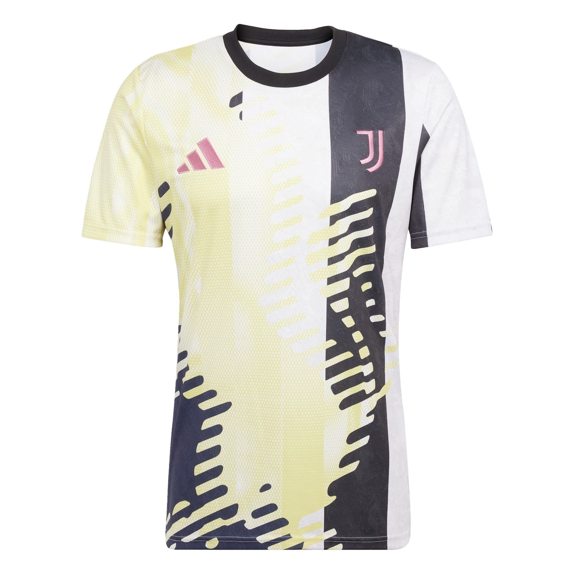 Adidas Men's Juventus Prematch Shirt 2024 2025 Adults - Yellow/Black - M