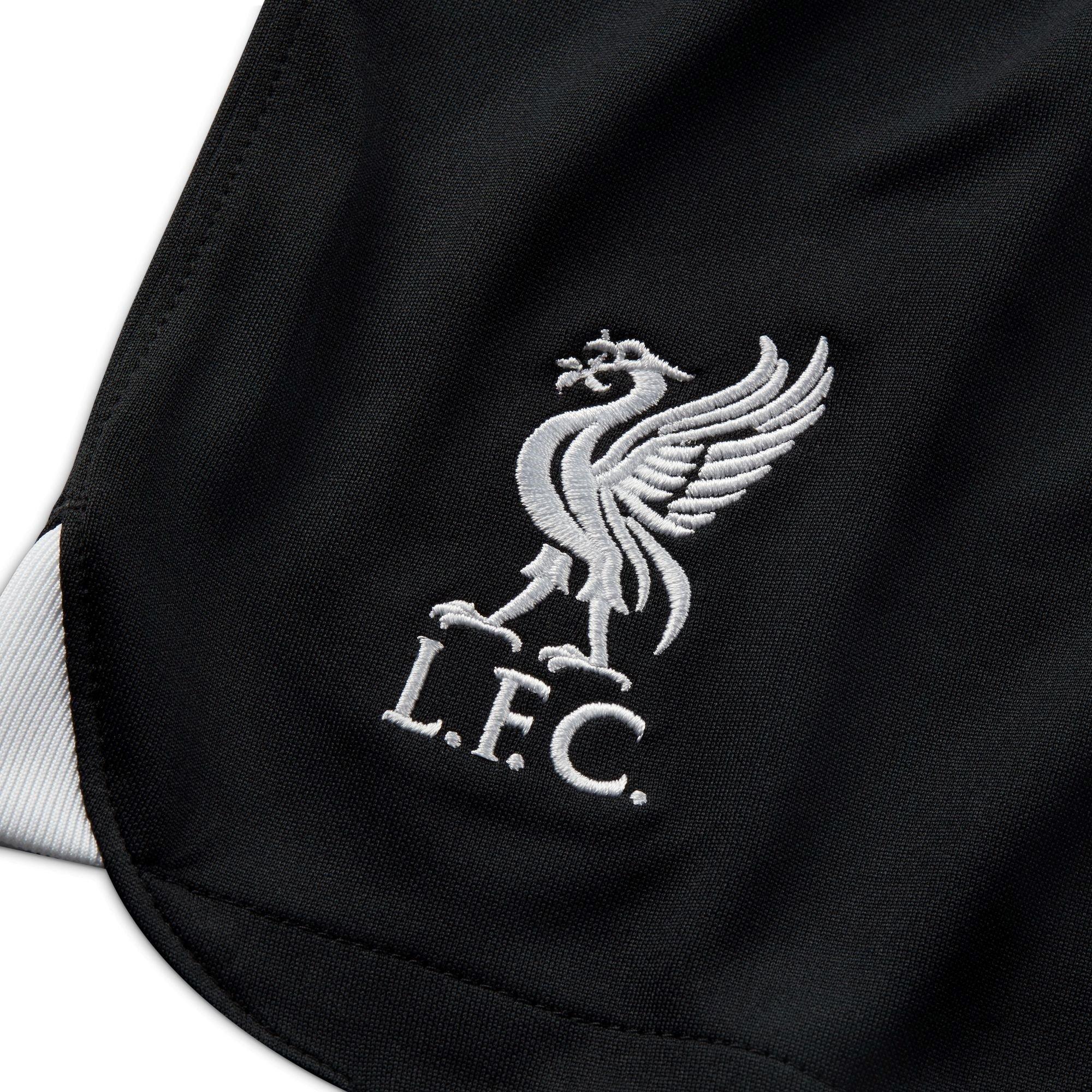 Sort/Hvid - Nike - Liverpool FC Stadion 2023 2024 Ude Shorts Junior - 4