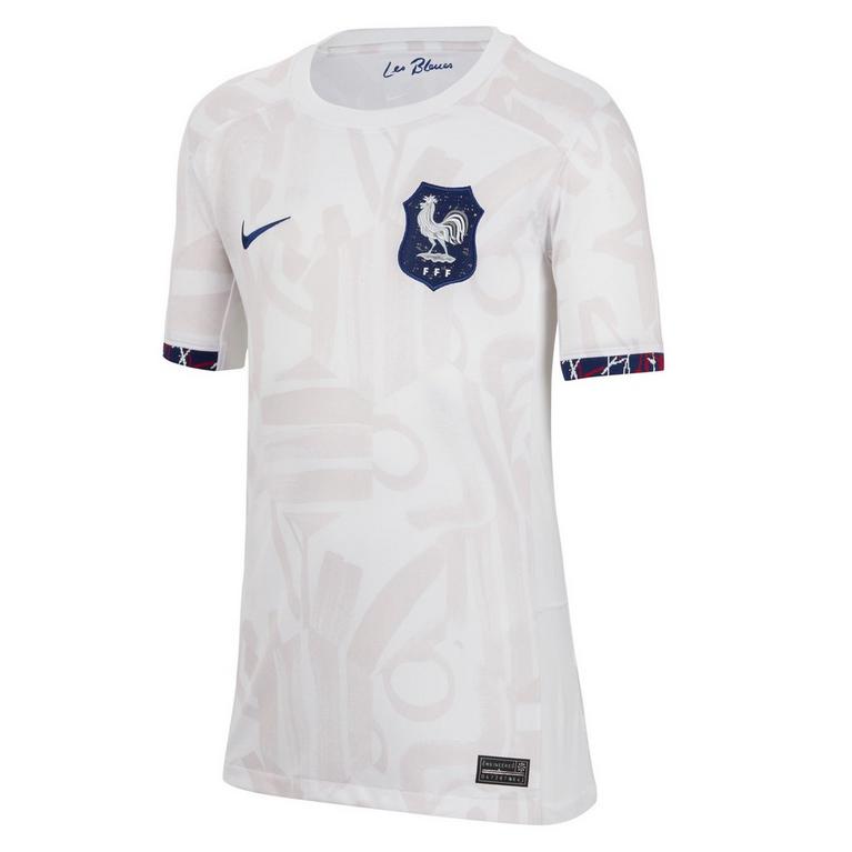 Blanc/Bleu - Nike - Raf Simons extreme long sleeve T-shirt - 1