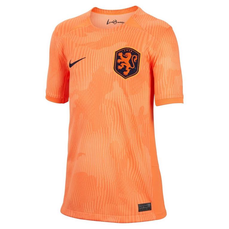 Orange/Bleu - Nike - Netherlands Home Shirt 2023 Juniors - 1