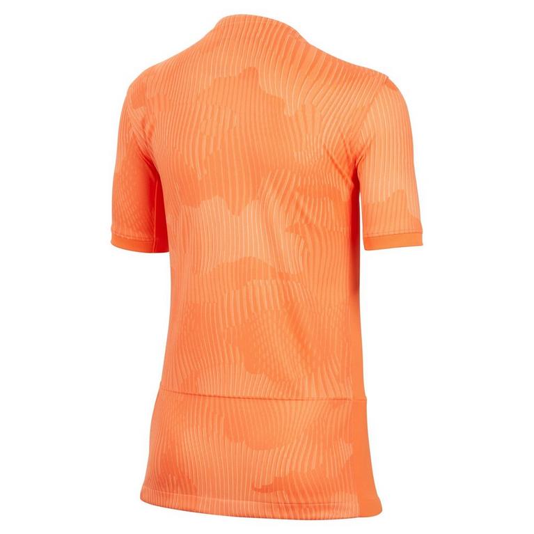 Orange/Bleu - Nike - Netherlands Home Shirt 2023 Juniors - 2