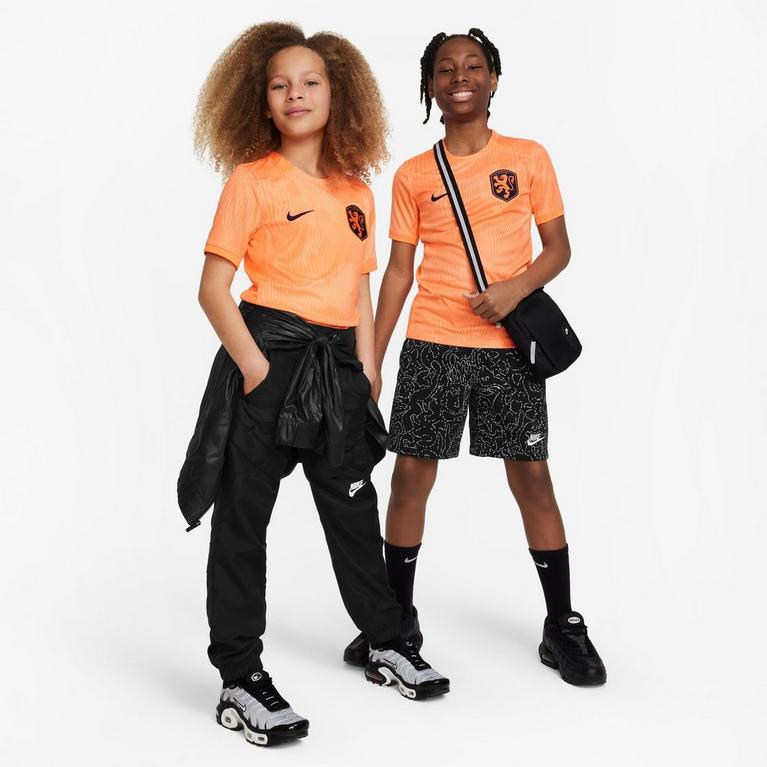 Orange/Bleu - Nike - Netherlands Home Shirt 2023 Juniors - 6