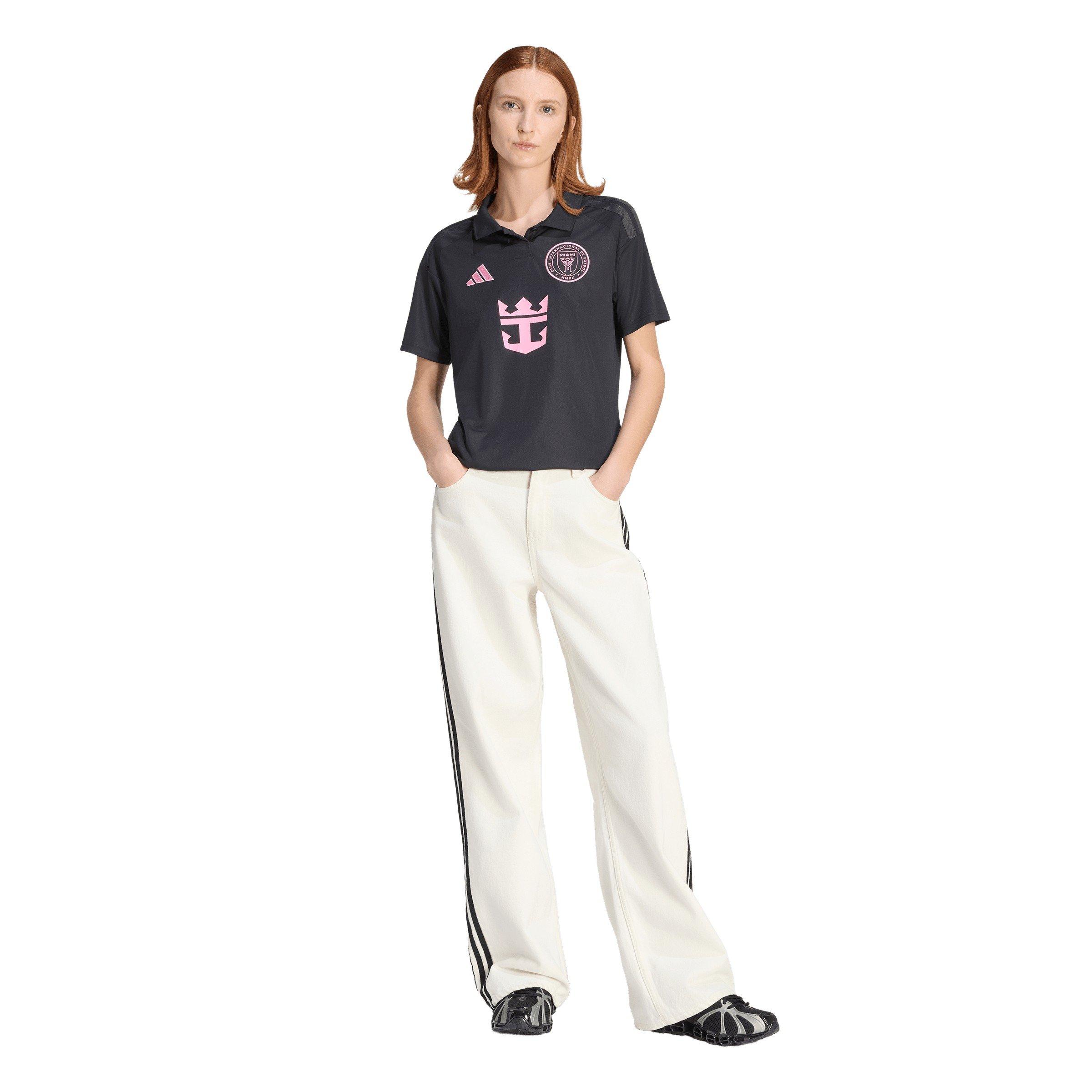 Zwart/Roze - adidas - Womens adidas Inter Miami Messi 10 Away Shirt 25/26 - 8