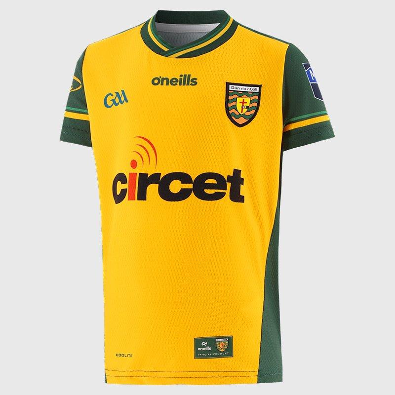 Green/Amber - ONeills - ONeills Donegal Home Jersey Junior - 1