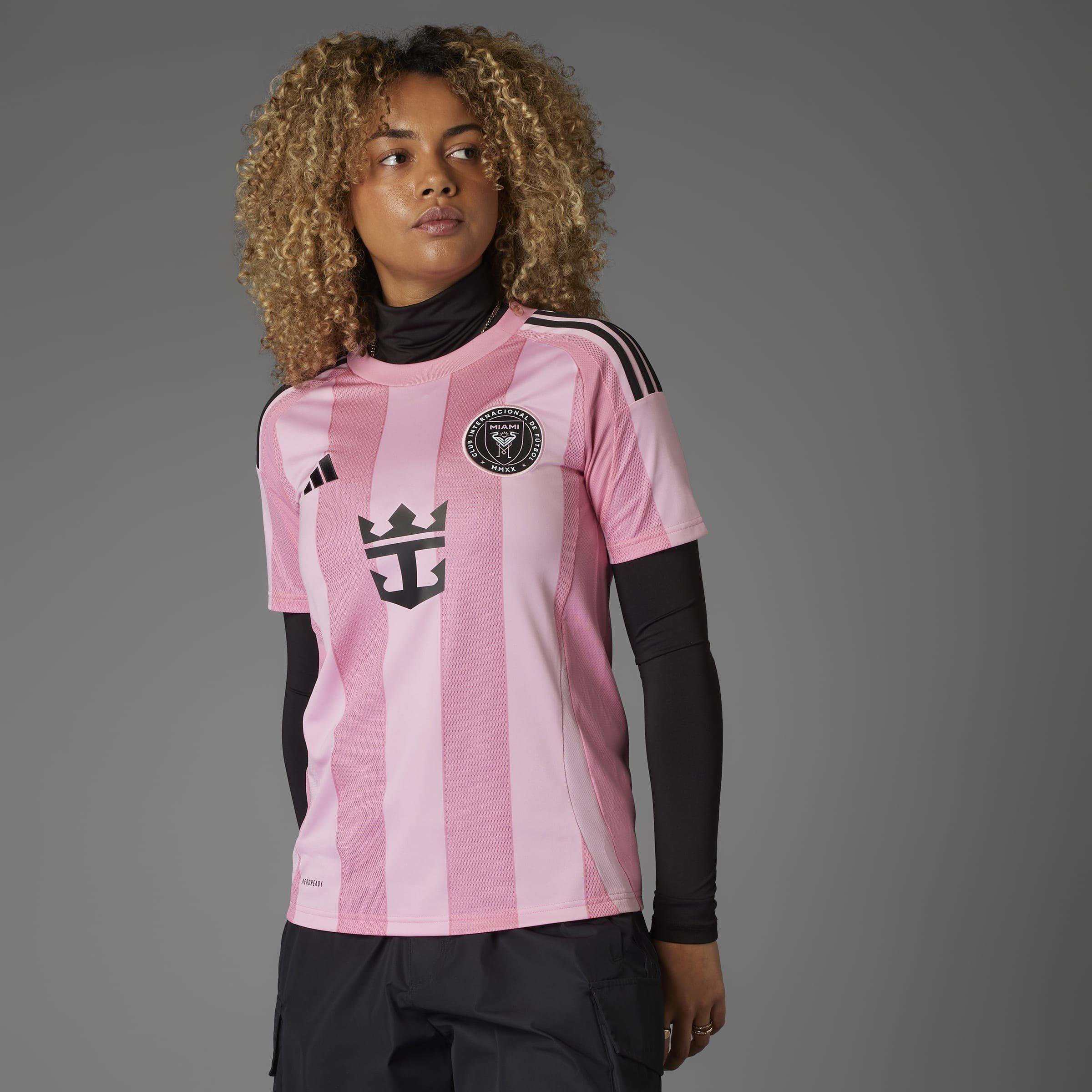 Einfach Pink - adidas - Inter Miami Home Shirt 2025 2026 Womens - 9