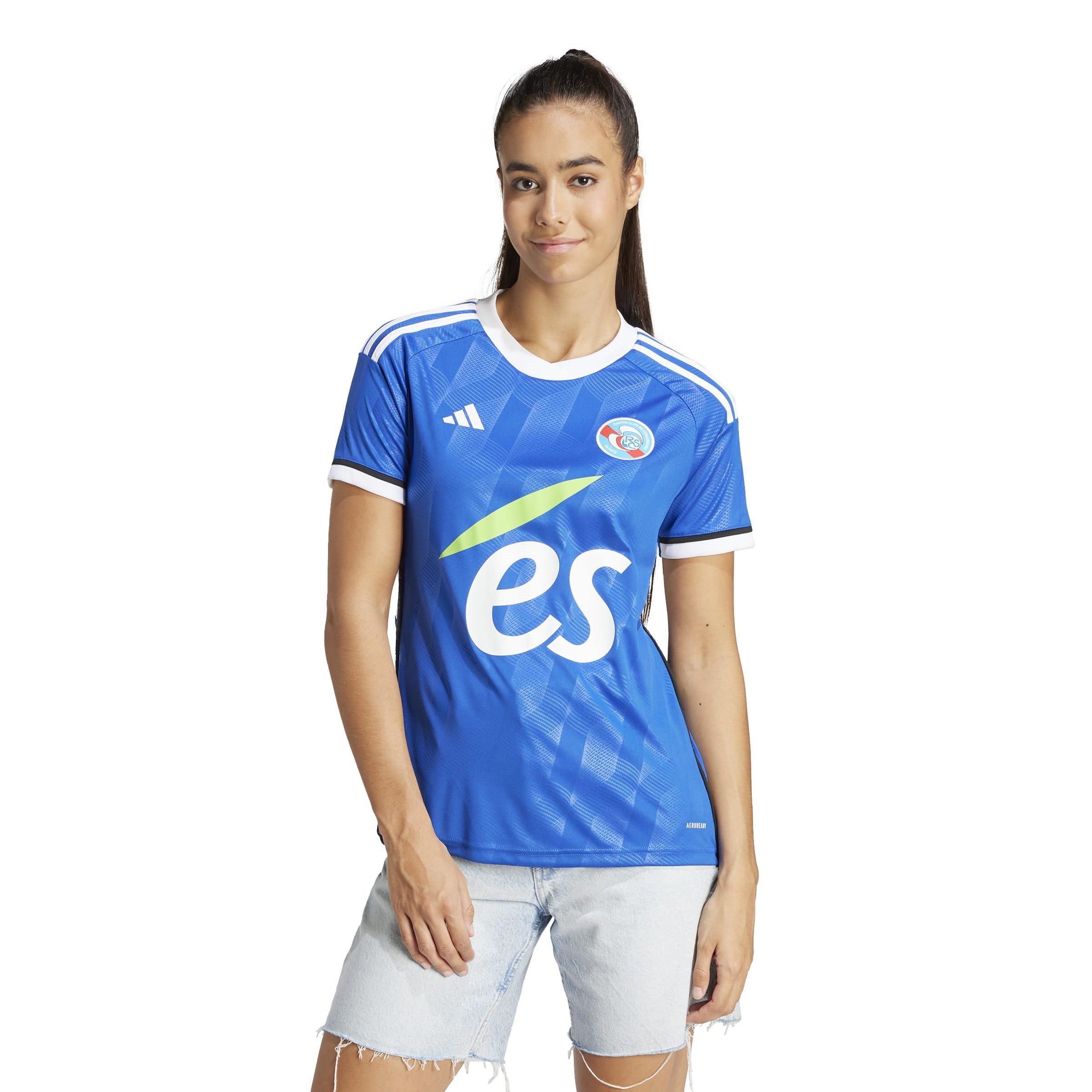 Blauw - adidas - RC Strasbourg Home Shirt 2023 2024 Womens - 3
