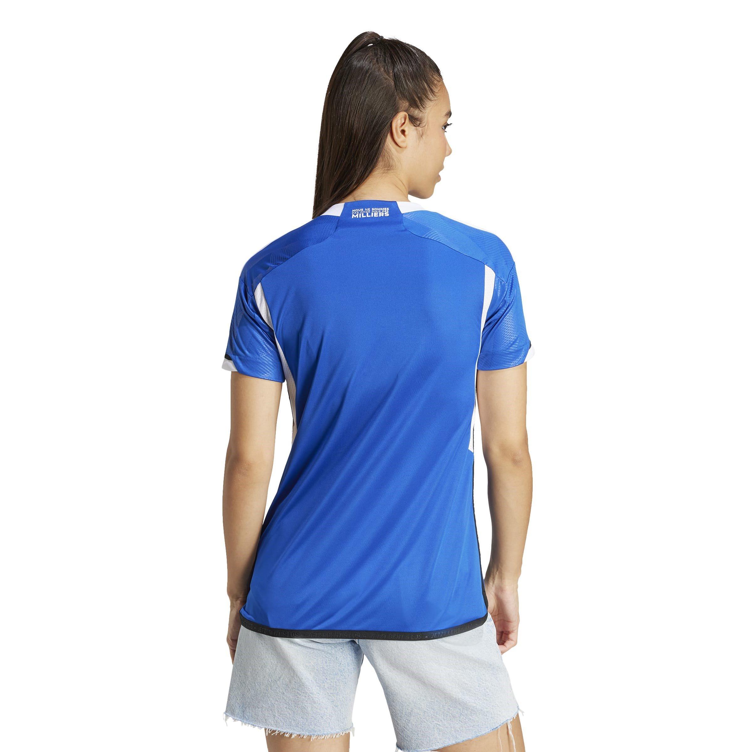 Blauw - adidas - RC Strasbourg Home Shirt 2023 2024 Womens - 4