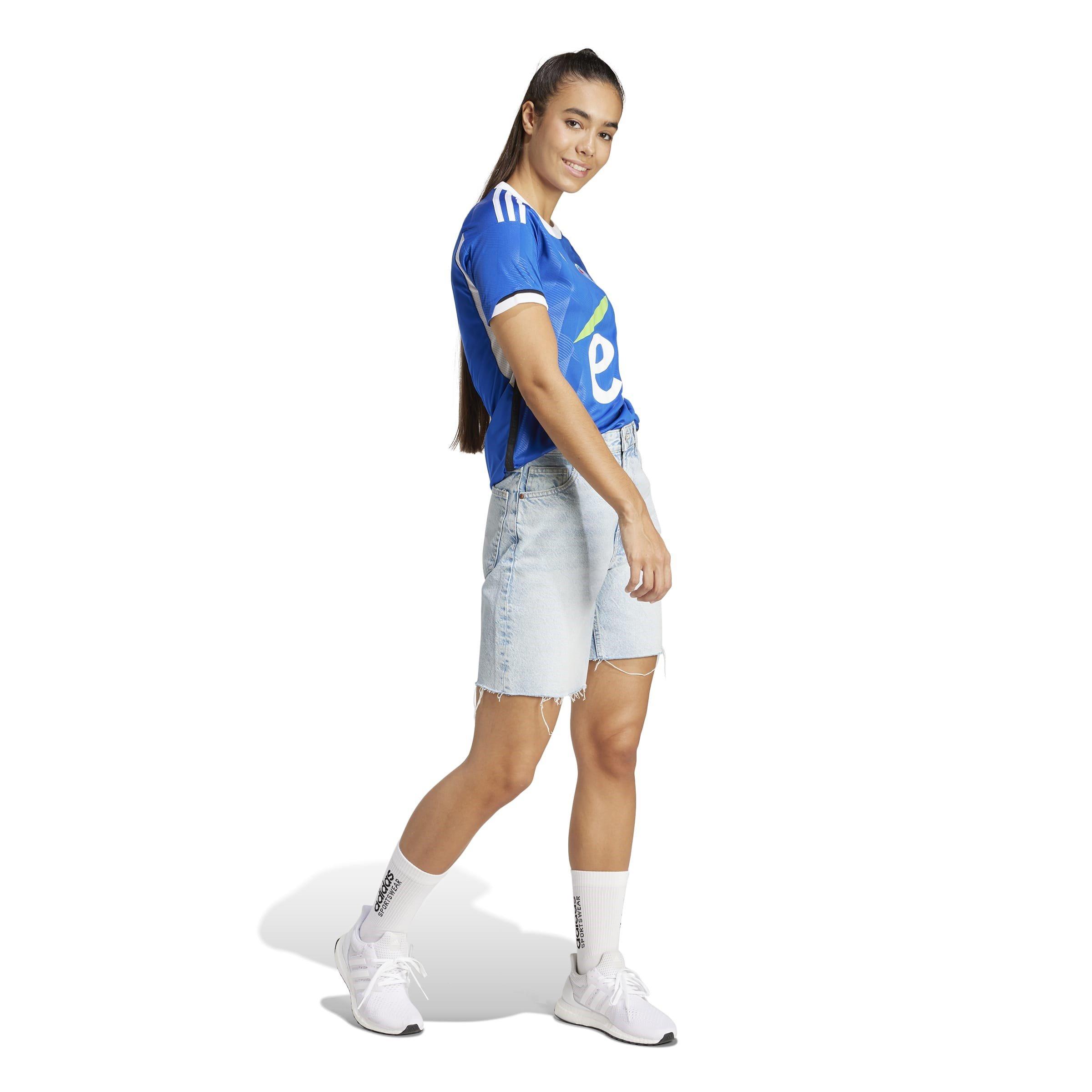 Blauw - adidas - RC Strasbourg Home Shirt 2023 2024 Womens - 5