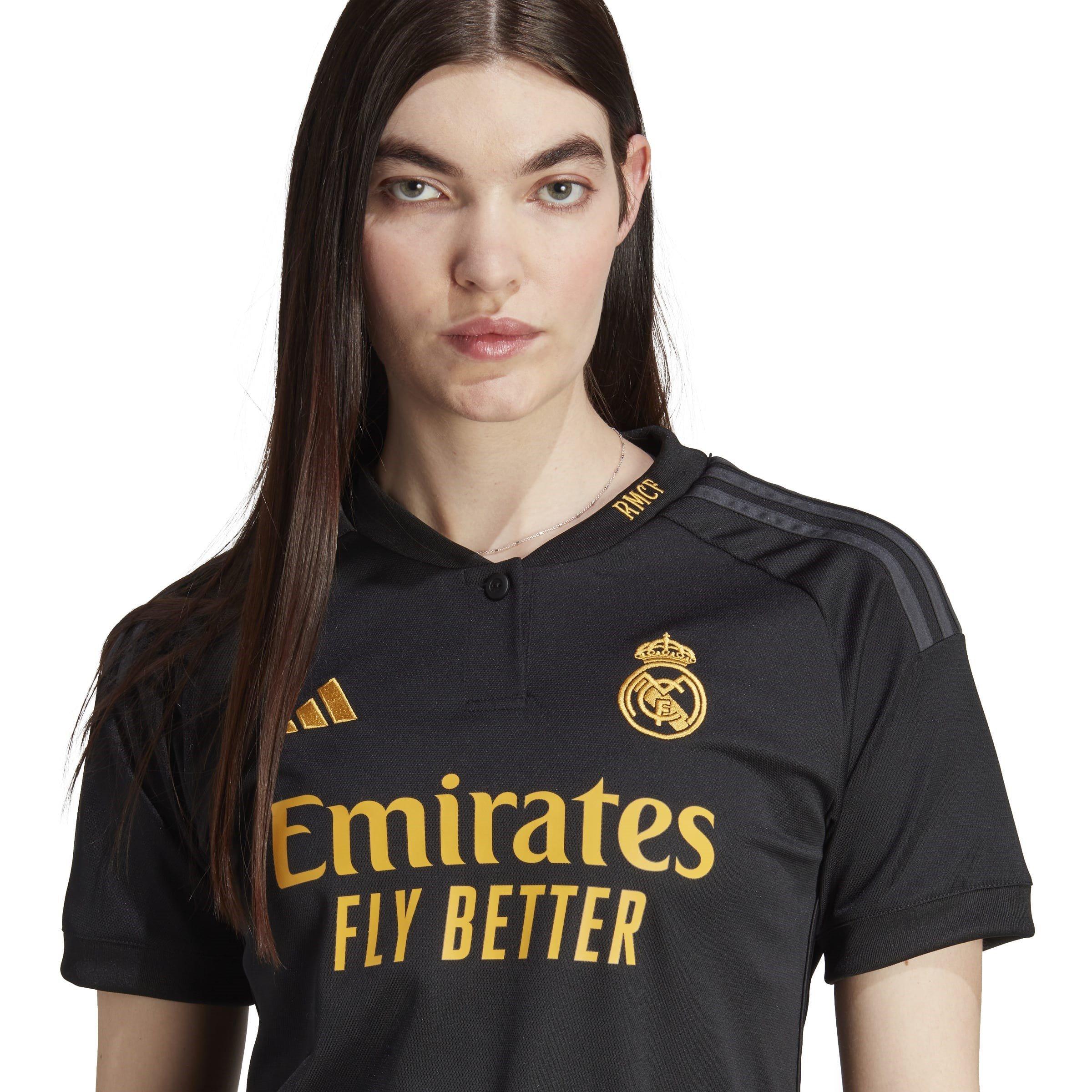 Schwarz - adidas - Real Madrid Third Shirt 2023 2024 Womens - 6