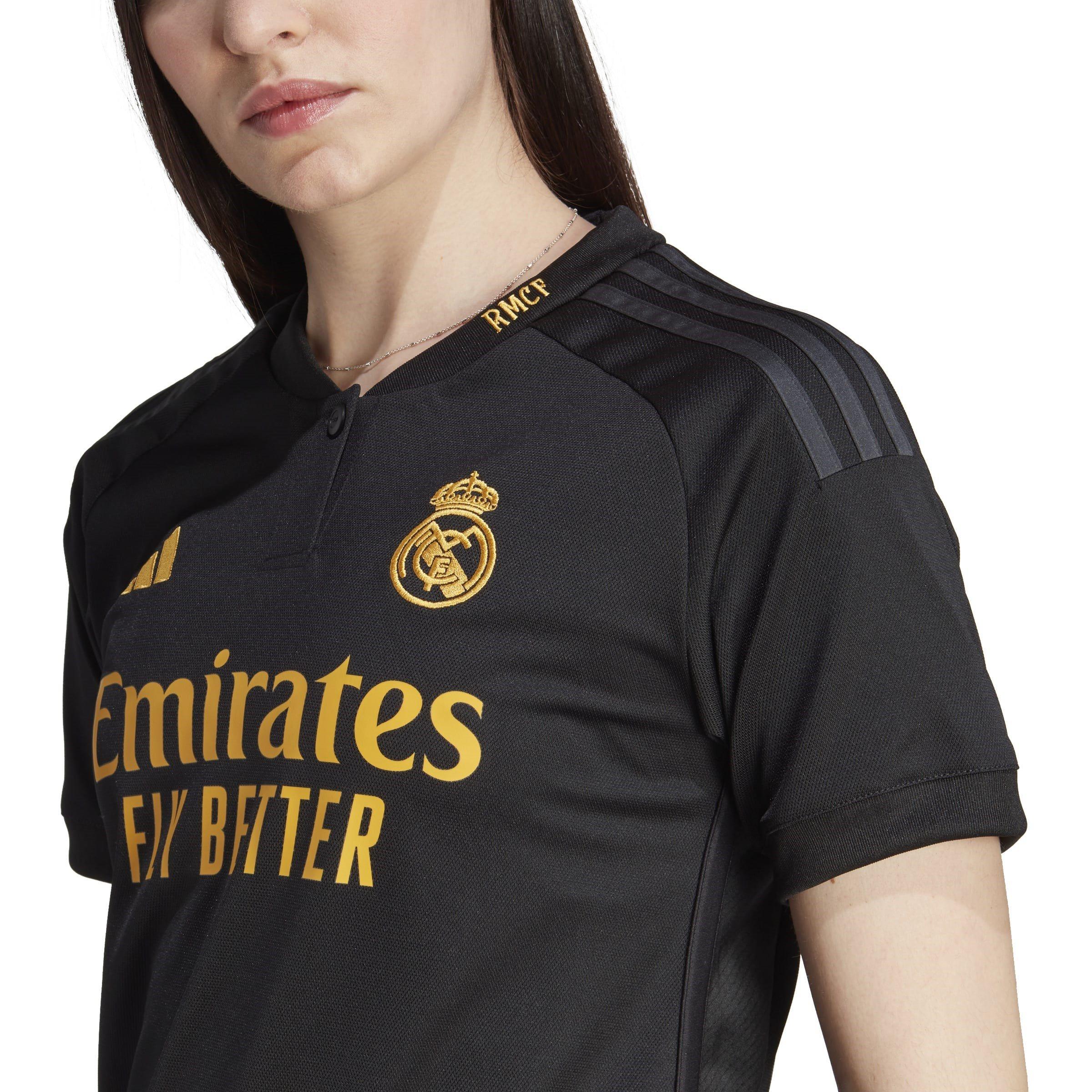 Schwarz - adidas - Real Madrid Third Shirt 2023 2024 Womens - 7